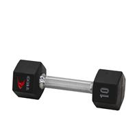 TKO 816TXU-A10 6 Sided Urethane Encased Tri Grip Dumbbell