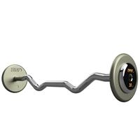 Troy Pro Style Gray Curl Bar Chrome End Cap Set
