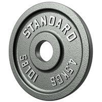 Troy USA Sports Gray Olympic Plates - 10LB