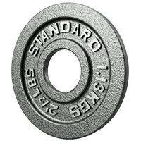 Troy USA Sports Gray Olympic Plates - 2.5LB