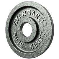 Troy USA Sports Gray Olympic Plates - 5LB