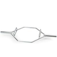 Troy AOT-56 Olympic Hex Bar, Dual Grip, Chrome Finish