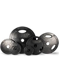 Troy Rubber Encased Interlocking Grip Plate Set - 255LB