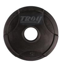 Troy Urethane Encased Interlocking Grip Plates - 5LB