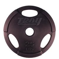 Troy Urethane Encased Interlocking Grip Plates - 25LB