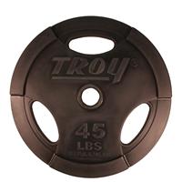 Troy Urethane Encased Interlocking Grip Plates - 45LB