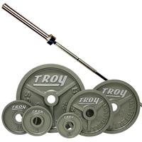 Troy High Grade Wide Flanged Olympic Weight Set