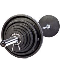 Troy USA Sports Black Olympic Weight Set