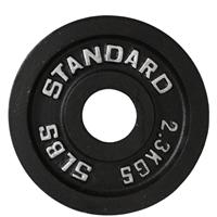 Troy USA Sports Black Olympic Plates - 5LB