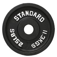 Troy USA Sports Black Olympic Plates - 25LB