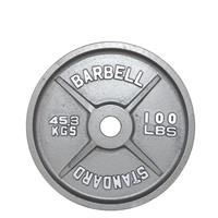 Troy USA Sports Gray Olympic Plates - 100LB