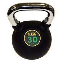 Troy VTX Club Kettlebell Commercial Grade Rubber Encased - 30LB
