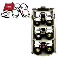 Troy VTX Club Kettlebell Pack with Rack and X-Bands