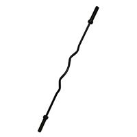 Troy VTX GOB-74B Super 6 Foot XL Olympic E-Z Curl Bar - Black