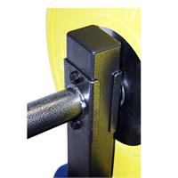 Troy VTX Vertical Olympic Bumper Plate and Bar Rack