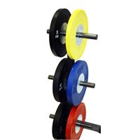 Troy VTX Vertical Olympic Bumper Plate and Bar Rack