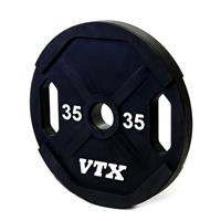 Troy VTX GO-VU Urethane Encased Olympic Grip Plate