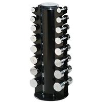 York 2 Sided Vertical Dumbbell Rack (Dumbbells Sold Separately)