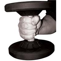 York Pro Style Rubber Encased Dumbbell Handle / Grip